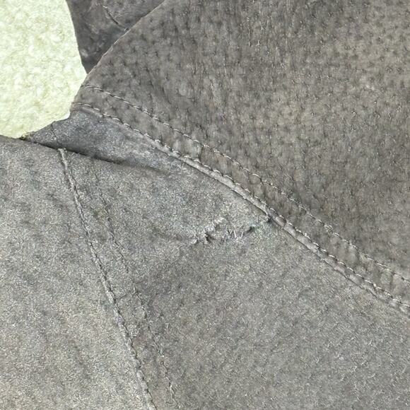 Vintage Mens Suede Leather Bomber Jacket Ash Creek Trading Brown Size XL - Picture 6 of 6